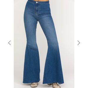 Free People Women’s Just Float On Flare Jeans
